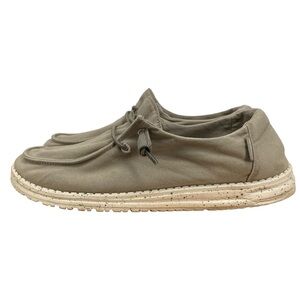 Hey Dude Grey Wendy Slip on‎ Shoes Women's Size 10